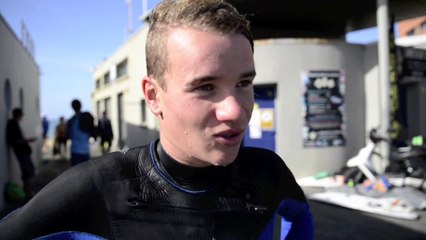 MICKAEL KERLIR - CHAMPION DE FRANCE BODYBOARD JUNIORS - CAPBRETON - 22 OCT 2014