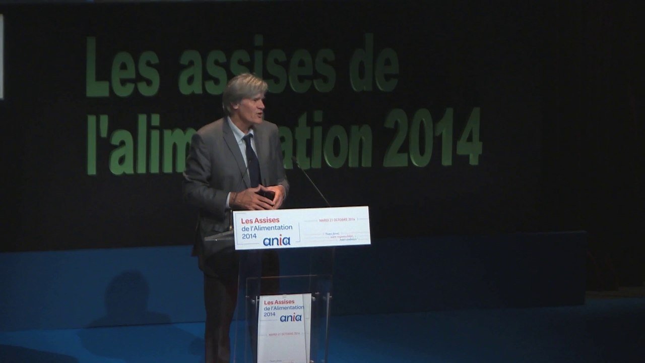 Stéphane Le Foll clôture Les Assises de l'Alimentation 2014