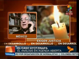 Gobierno mexicano simula acciones en caso Ayotzinapa: Facio
