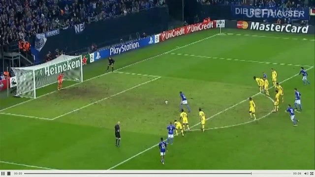 FC Schalke 04 vs. Sporting Clube de Portugal 4-3 (all goals 10.21.2014)