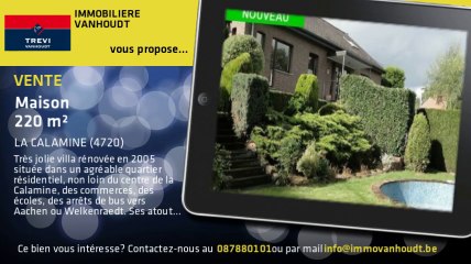 A vendre - Maison - LA CALAMINE (4720) - 220m²