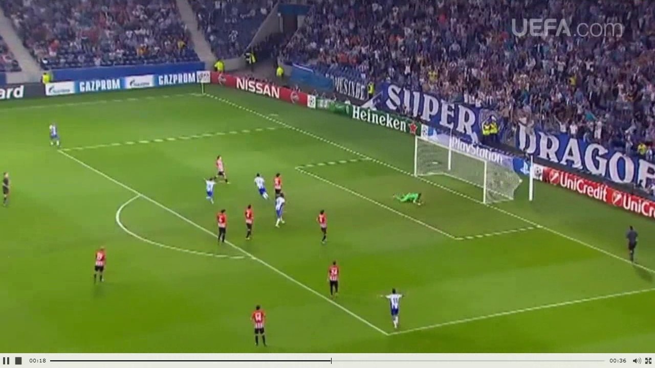 FC Porto vs. Athletic Club 2-1 (all goals 10.21.2014)