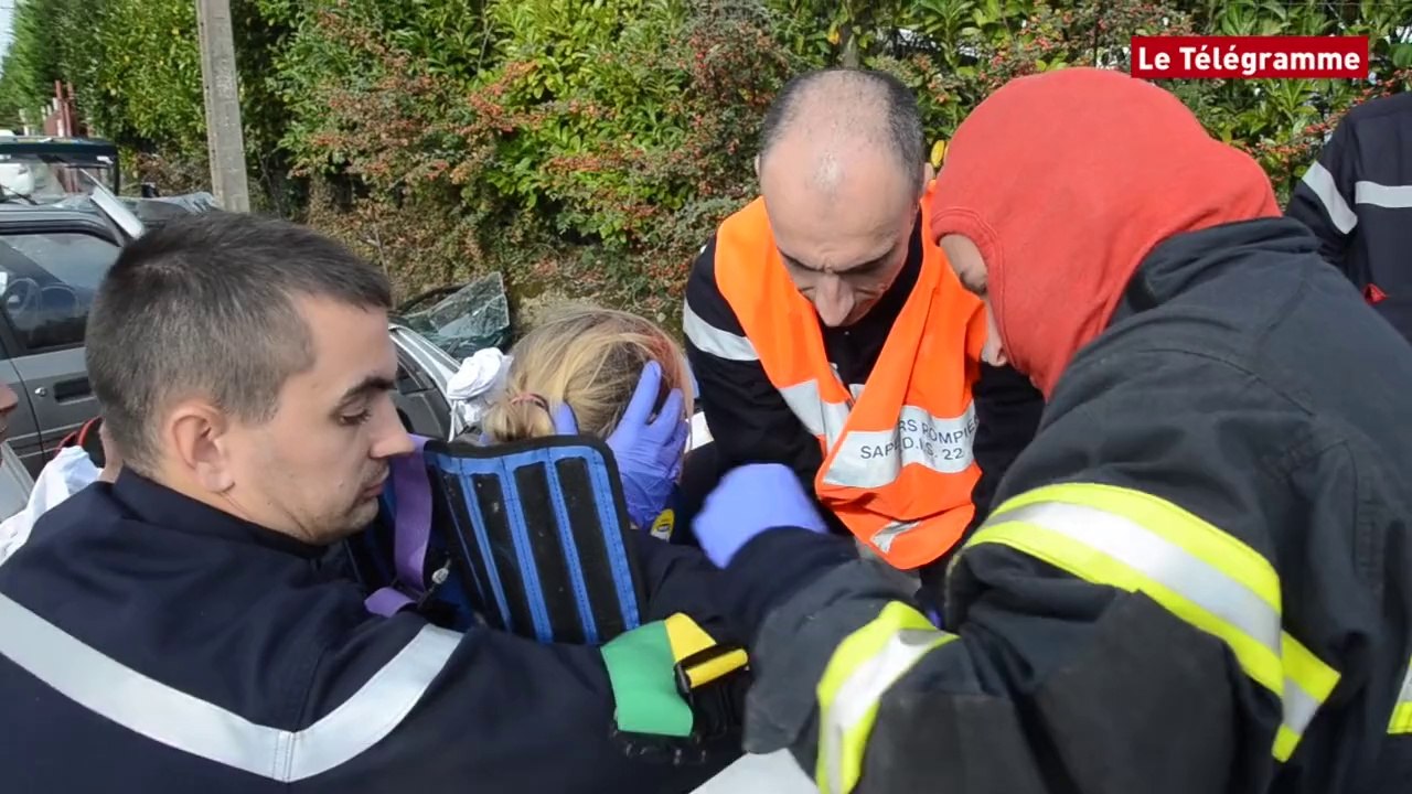 Lannion. Des exercices grandeur nature entre pompiers et Smur