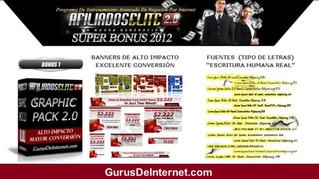 [AFILIADOS ELITE 2.0] SUPER BONUS EXTRA - Marketing de Afiliados - Ganar Dinero Por Internet