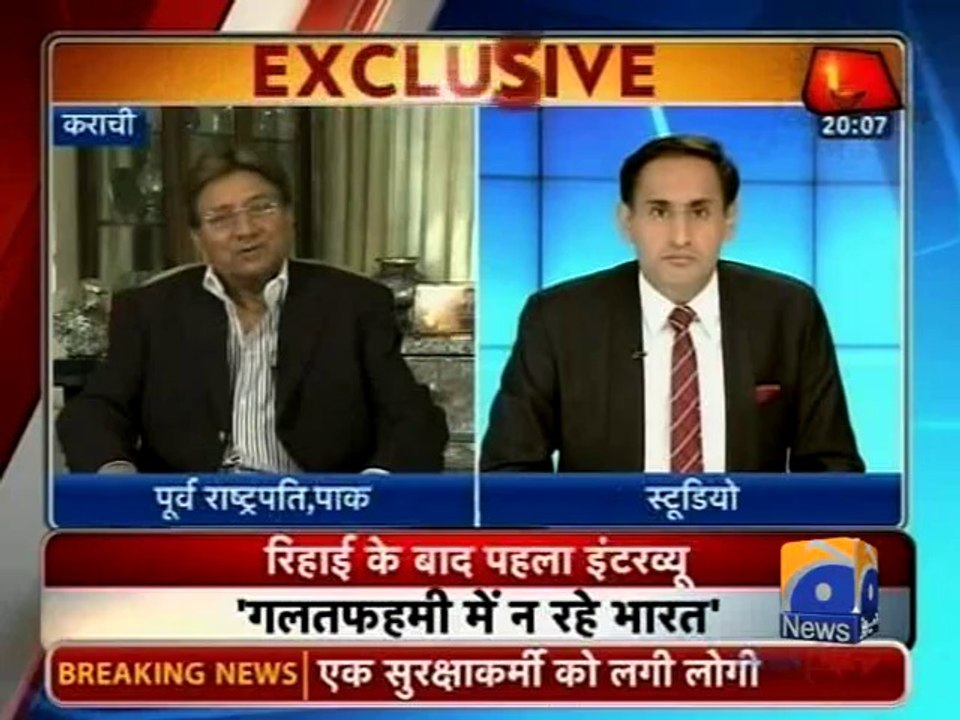 Pakistan won’t hesitate using nuclear arms if needed: Musharraf-Geo Reports-22 Oct 2014