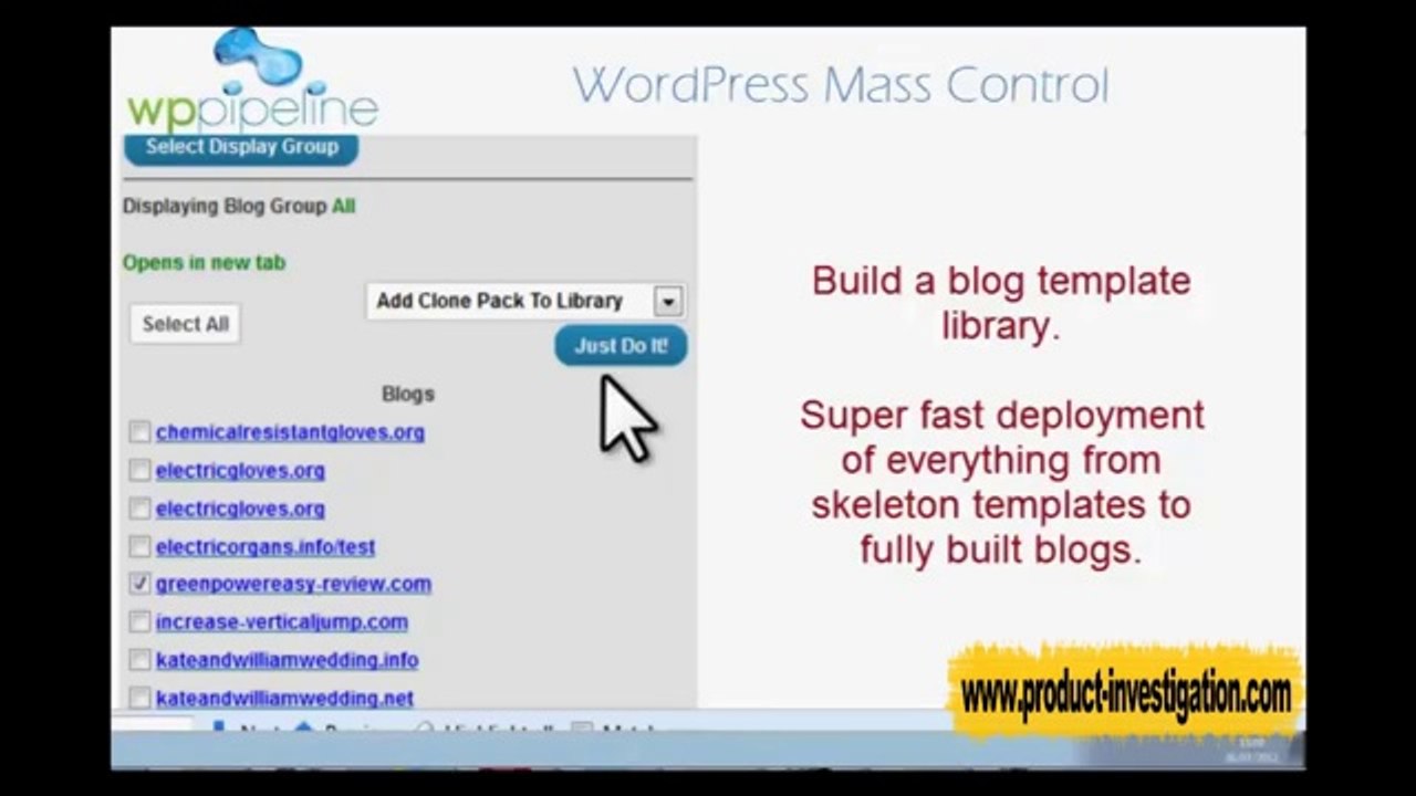 WP Pipeline Review