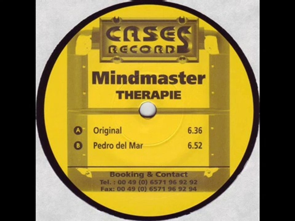 Mindmaster - Therapie (Pedro Del Mar)