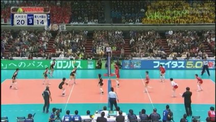 春高バレー2014女子決勝戦 　 第3セット
