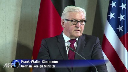 Celebrating fall of Berlin wall, US warns of new Europe tensions