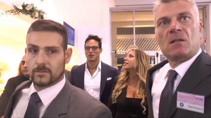 Napoli - Gabriel Garko alla fiera Tutto sposi (19.10.14)