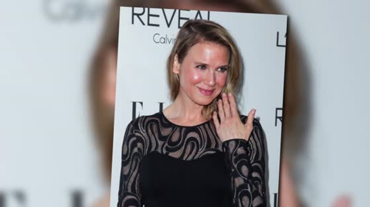 Renée zellweger est heureuse d'avoir l'air différente