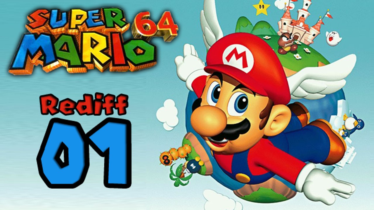 Live Speedrun Mario 64 (16 stars) : Echauffement | 01 - Rediffusion