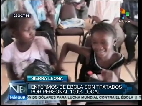 Gobierno de Sierra Leona, optimista por lucha contra el ébola
