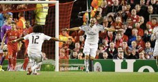 Buts Liverpool Real Madrid 0-3 23-10-2014