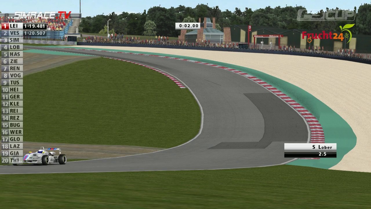 vRC Frucht24.de F3 Cup - 4/7 - Brands Hatch