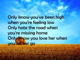 Passenger - Let her go (lyrics)