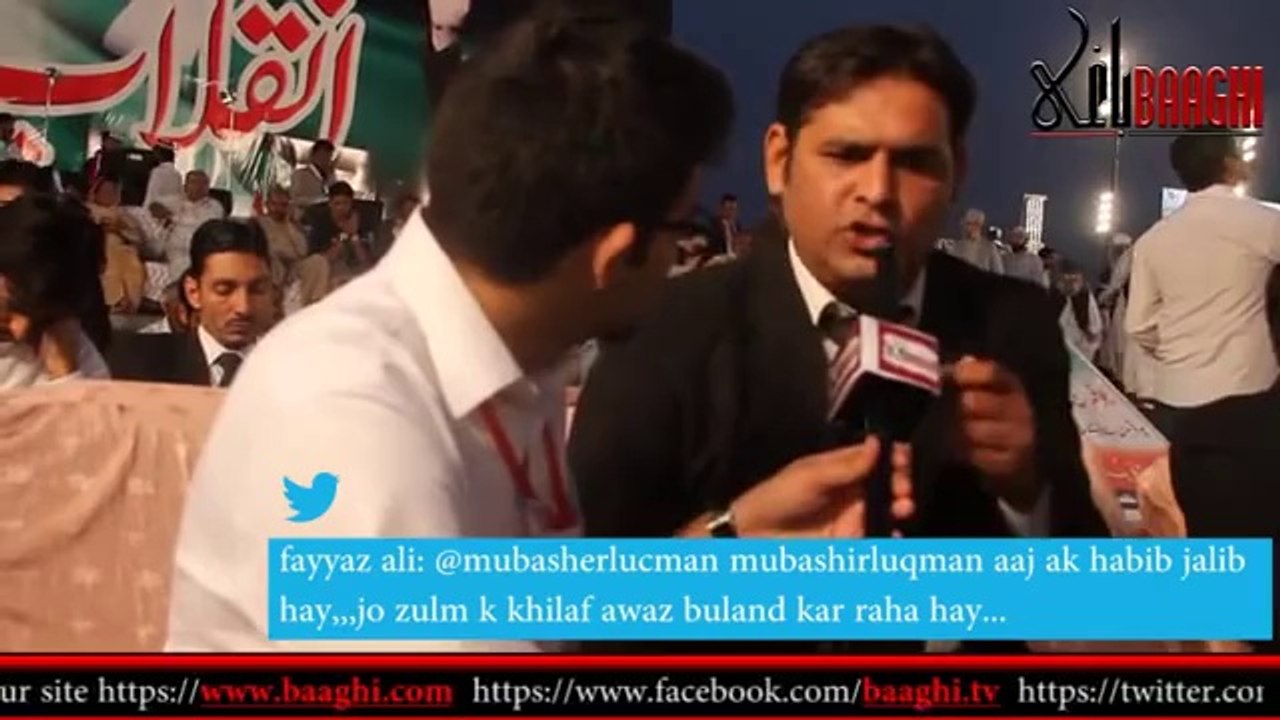 Mubashir lucman Outside the Lahore High Court After the Ban On Khara Sach