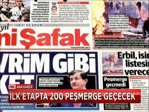 200 Peşmerge ağır silahlarıyla Suruç'tan Kobani'ye geçecek