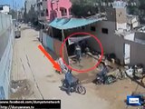 CCTV  footage murder of Maulana Masood in Karachi.