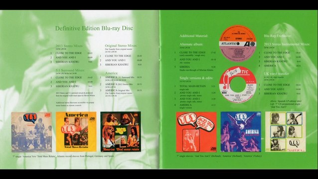 Yes: Jon Anderson isolated vocals - America