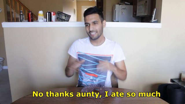 ZaidAliT - Desi aunties always force you to eat food..