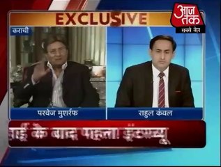 AAJ TAK_ Video musharraf interview on aaj tak