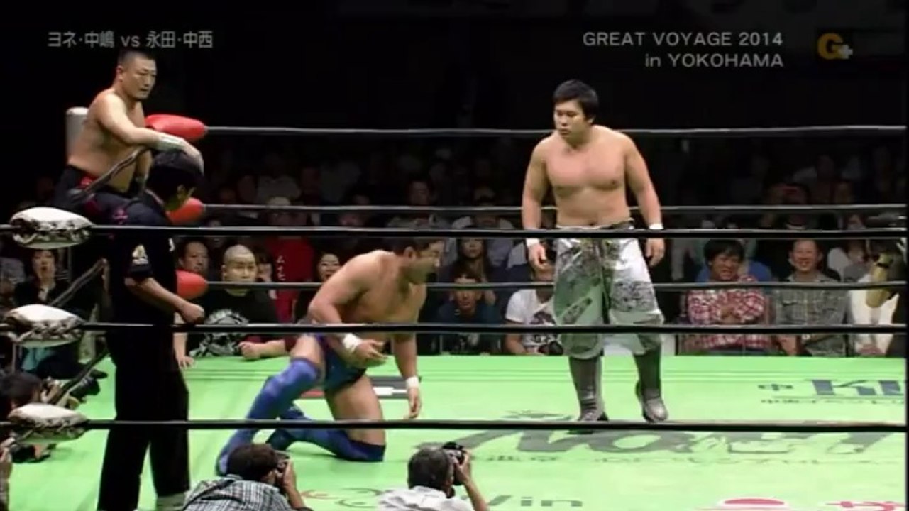 Muhammed Yone & Katsuhiko Nakajima vs. Yuji Nagata & Manabu Nakanishi (NOAH)