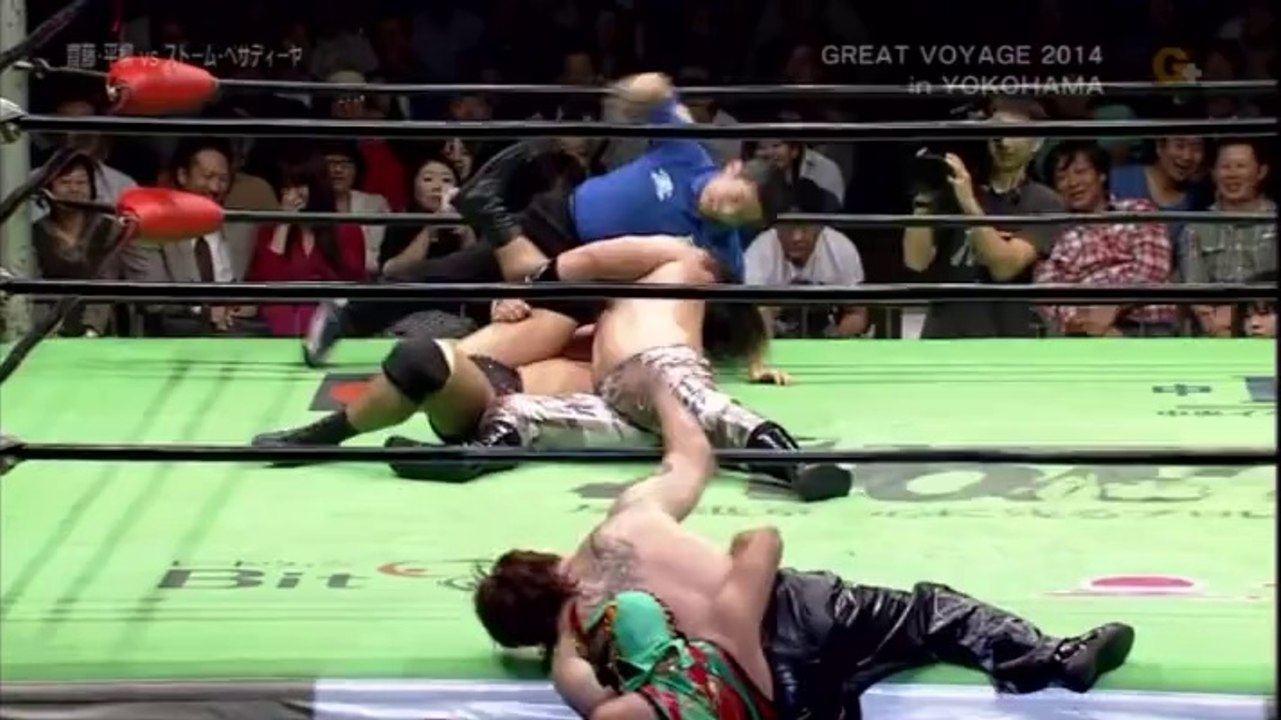 Quiet Storm & Pesadilla vs. Akitoshi Saito & Genba Hirayanagi (NOAH)
