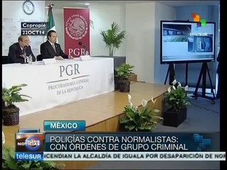 México: policías que atacaron a normalistas obedecían a cártel