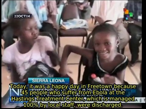Sierra Leone: 45 Ebola patients discharged from hospital in Freetown