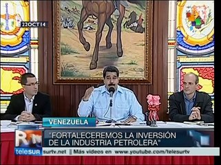 Maduro afirma que fortalecerá la inversión de la industria petrolera