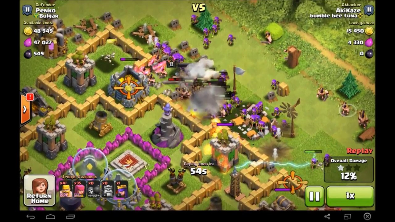 Clash Of Clans EP 001 Pityful Loot, 65k Gold ....