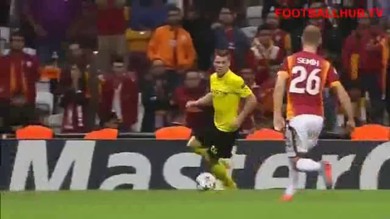 Galatasaray 0-4 Borussia Dortmund All Goals & Highlights Champion League 23.Oct.2014
