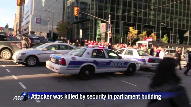 Canadian soldier, gunman dead in Ottawa parliament attack