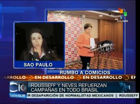 Campaña de Neves, caracterizada por ataques a Rousseff