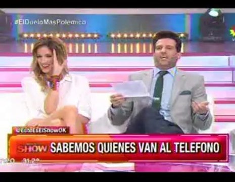 Paula en Este es el Show 2 (Pedro en secretos del duelo) - 22 de Octubre