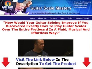 The Guitar Scale Mastery System + DISCOUNT + BONUS