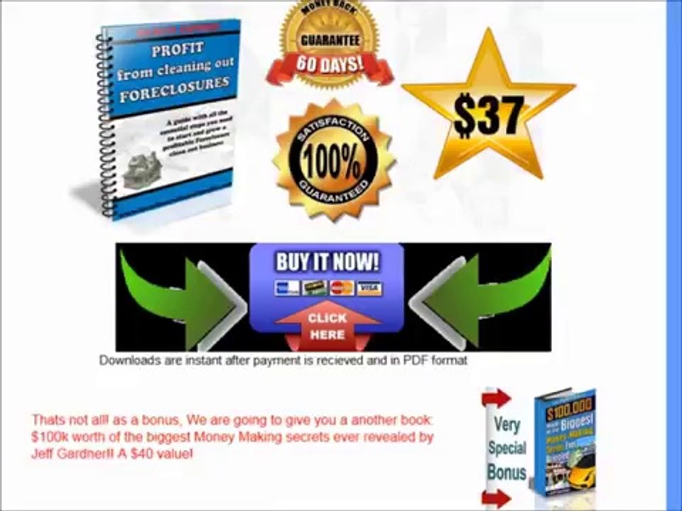 amz spots 076 Buy Profit From Cleaning Out Foreclosures Reviews