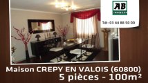 A louer - maison - CREPY EN VALOIS (60800) - 5 pièces - 100m²