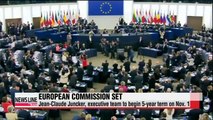 EU executive branch confirmed; Juncker promises to turn tide on unstable economy