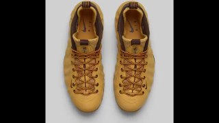 2014 new Air Foamposite One Wheat Or Timberland unboxing review
