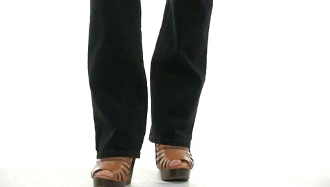 NYDJ Petite Petite Marilyn Straight Leg Classic Overdye Black - Robecart.com Free Shipping BOTH Ways