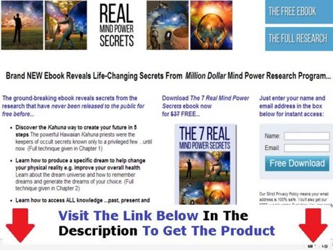 Real Mind Power Secrets FACTS REVEALED Bonus + Discount