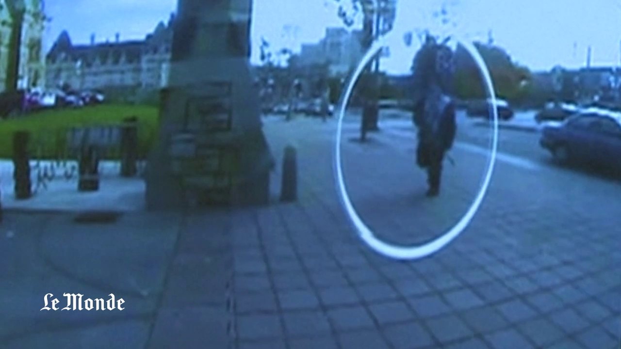 Les caméras de surveillance racontent la fusillade d'Ottawa