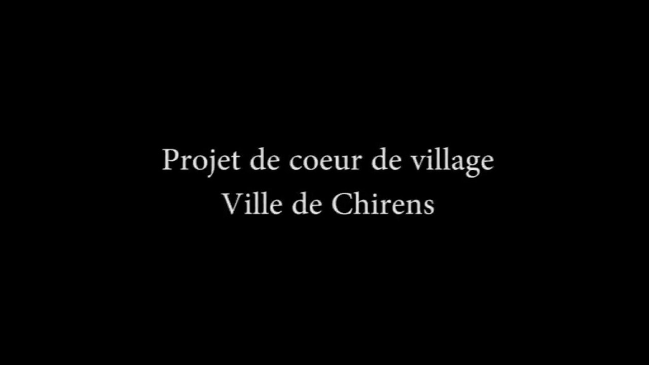 Extrait de témoignage d'acteurs: Le projet de centre bourg à Chirens