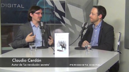 Claudio Cerdán, autor de 'La revolución secreta'. 22-10-2014