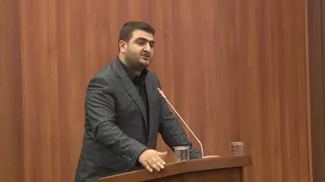 Mimar Yunus Fırat AYDIN EKİM AYI MECLİS KONUŞMASI