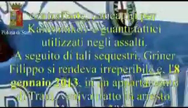 Andria (BAT) - Blitz all’alba, nel mirino un gruppo dedito a rapine (23.10.14)