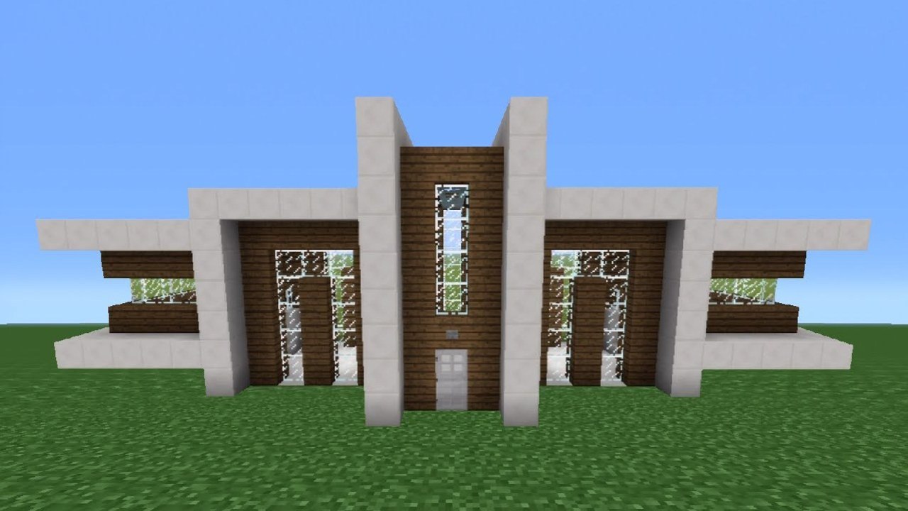 Minecraft Tutorial: How To Make A Quartz House - 6