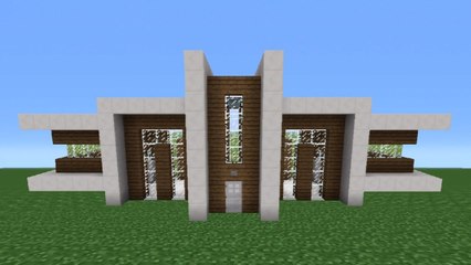 Minecraft Tutorial: How To Make A Quartz House - 6